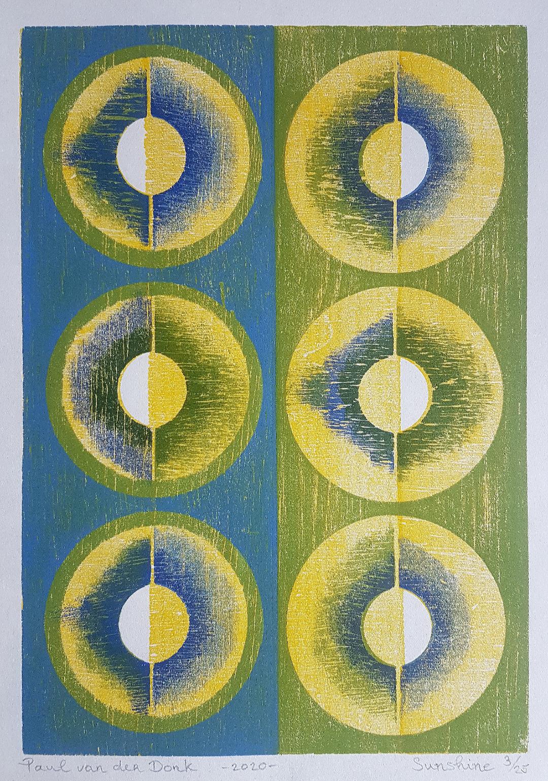 Sunshine nr 3 / 25 Paul van der Donk € 95.00 incl lijst